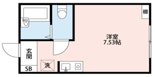 エクレール東白楽の物件間取画像